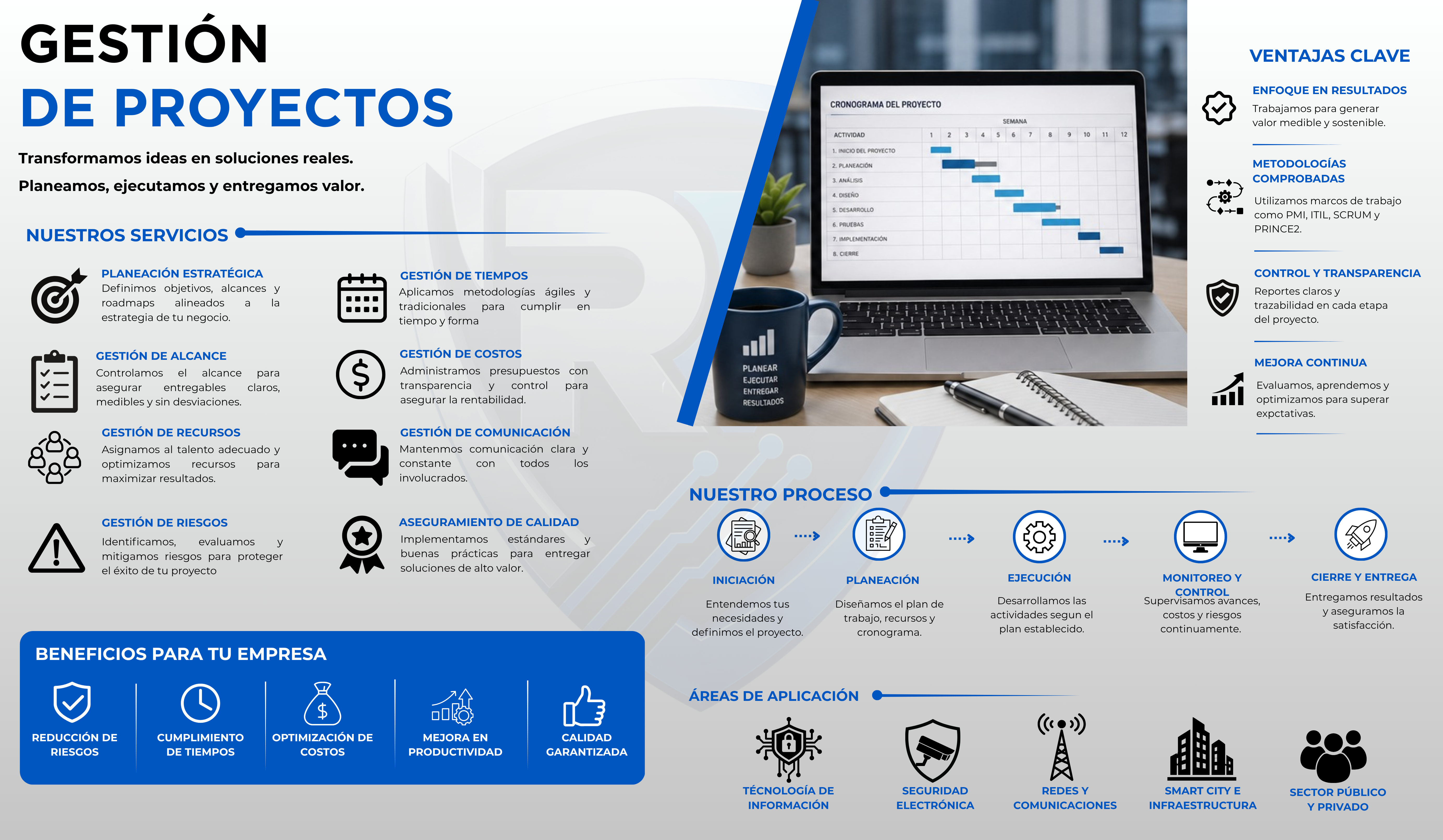 Infografía Gestión de Proyectos